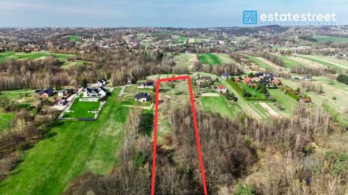 Działka 2,25 ha Wiśnicz/Siepraw - piękny las 