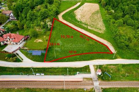INWESTYCYJNA działka budowlana 13,7 ar w Wieliczce