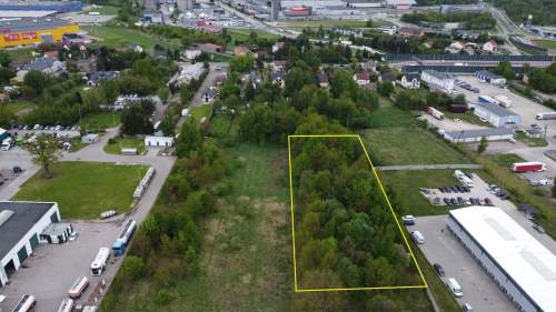 Działka inwestycyjna ul. Łódzka 4110 m2