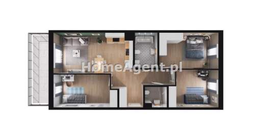 Apartament w sercu Katowic gotowy na Twoją wizję 