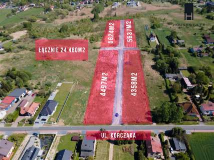 DZIAŁKA 2,5ha POD ZABUDOWĘ BLIŹNIACZĄ/SZEREGOWĄ