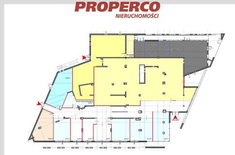 Lokal handlowo-usługowy, 500 m2, Sady