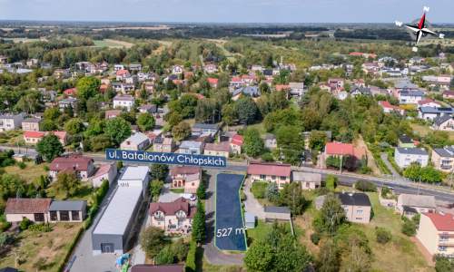 Działka Wyczerpy pod zabudowę jednorodzinną