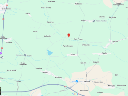 Działki Wola Polska powiat miński gmina Jakubów