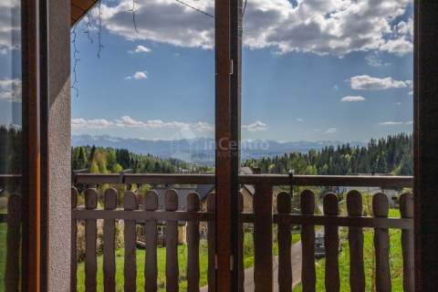 Wymarzony domek w górach, Gorce, widok na Tatry