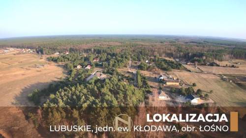 Działka budowlana na sprzedaż, 2151 m2, Łośno