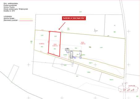 Działka 2400 m2 ha na skraju parku krajobrazowego