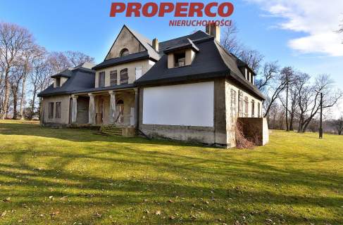 Zabytkowy zespół parkowo-dworski 650m2, Waśniów