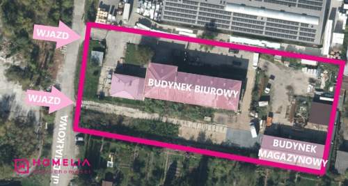 Kielce biuro / produkcja / magazyn, duża działka