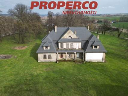 Zabytkowy zespół parkowo-dworski 650m2, Waśniów