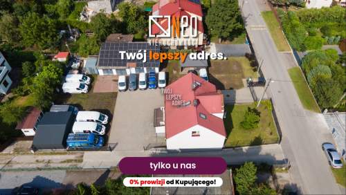 SIEDZIBA FIRMY DZIAŁKA 13 AR BIURA I MAGAZYNY