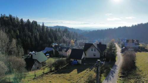 Wymarzony domek w górach, Gorce, widok na Tatry