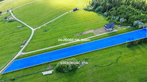 Widokowa działka 42ar., Dursztyn.