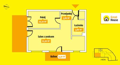 2 pokoje - 40m2 - Śródmieście - 2026 r