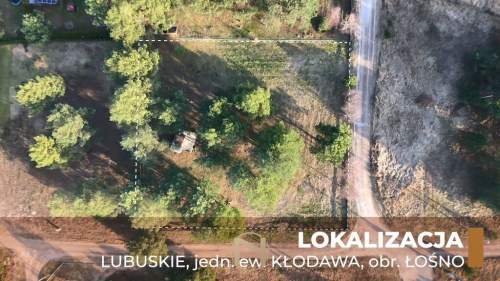 Działka budowlana na sprzedaż, 2151 m2, Łośno