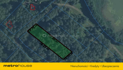 Sprzedaż działek z linią brzegową -Rybno