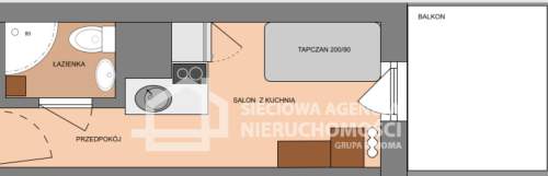 Studio w nowej inwestycji Cis - Gdynia Cisowa