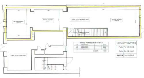 Lokal w centrum Siedlec 195 m2 parter i I piętro