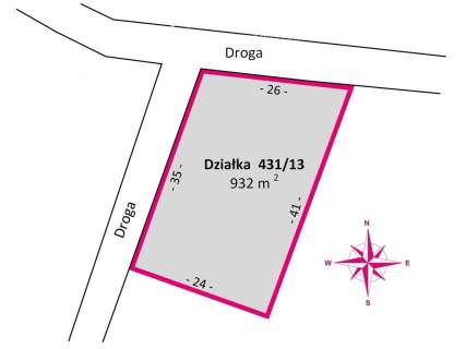 Działka 9.32a warunki zabudowy