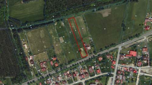 Działka budowlano usługowa Lisów 3434m2