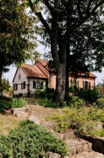 Klimatyczna posiadłość, 2 budynki, staw, Mazury