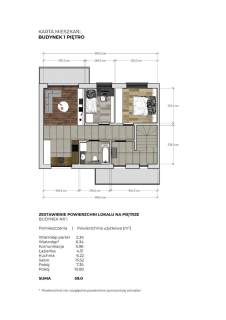 3-pokojowe mieszkanie z dodatkowym poddaszem 40 m2