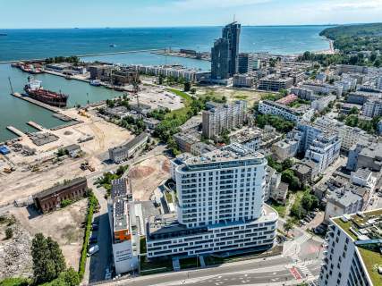 Nowy Apartament z Panoramicznym Widokiem Na Morze w Centrum