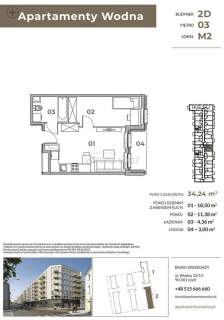 Nowe 2-pokojowe mieszkanie w Centrum Łodzi 