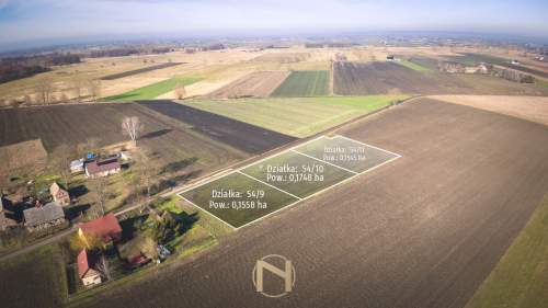 Działka budowlana na sprzedaż, 1545 m2, Krzeszyce