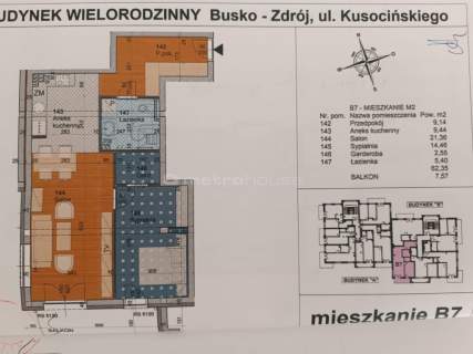 Nowoczesne mieszkanie w centrum - Busko-Zdrój