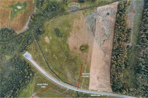 Działka komercyjna w Podborzu k. Mielca - 5,5 HA