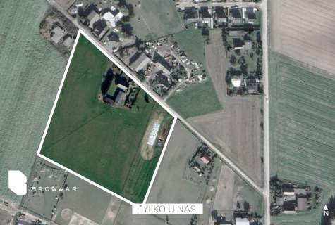 Działka siedliskowa 2,5ha, zabudowana z padokami