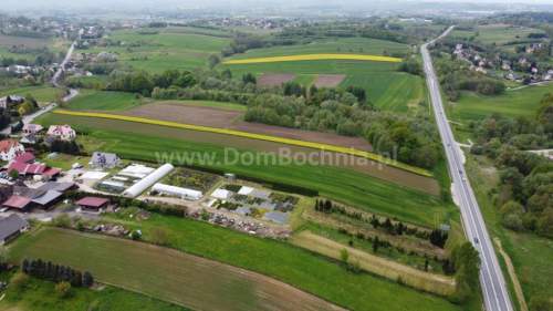 Łapczyca 99ar działka budowlana przy drodze