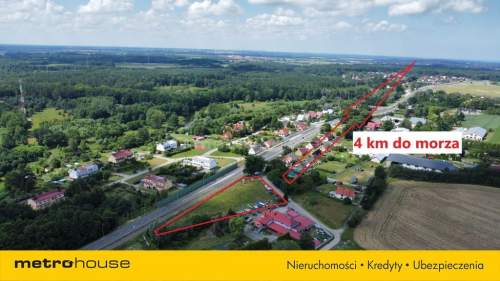 Działka budowlana w gminie Ustka - 4km od morza