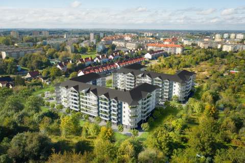 Nowe 2 pokojowe, stan deweloperski - OSIEDLE SADY