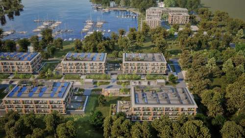 Najlepszy apartament w inwestycji nad Jeziorem Dąbie z mariną,...