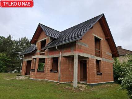Dylaki, nowy dom stan surowy, piękna okolica