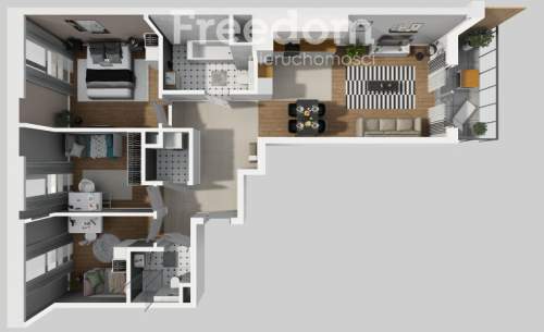 DUŻE M4 PRZYJEMNE BALKON
