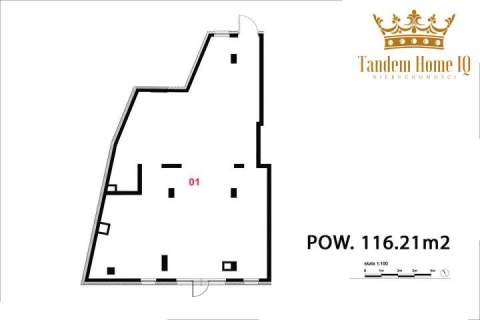 Lokal o pow. 116m2 na gasto, medycyna, usługi, targowa, praga