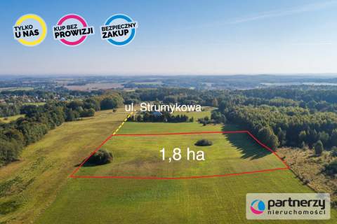 Działka rolna - Buszkowy Górne 1,8Ha