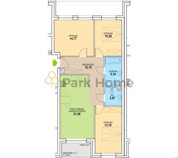 Apartament 4-pokojowy, ul. Osiedle Śląskie