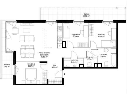 NOWE FUNKCJONALNE M4 BALKON