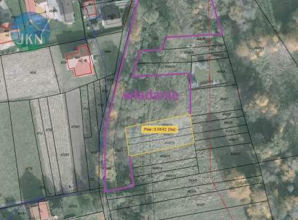 Działka budowlana na sprzedaż, 642 m2, Jeleśnia