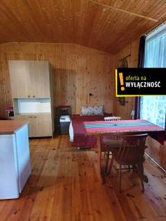 Działka budowlana z domkiem, rzeka, cisza, natura