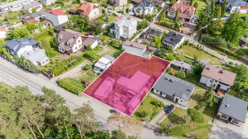 Działka usługowa 983 m z mediami Otwock