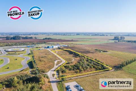 DZIAŁKA PRZEMYSŁOWA 1,5 HA PSZCZÓŁKI TRÓJMIASTO