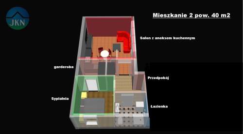 Dwa mieszkania w cenie jednego w centrum miasta
