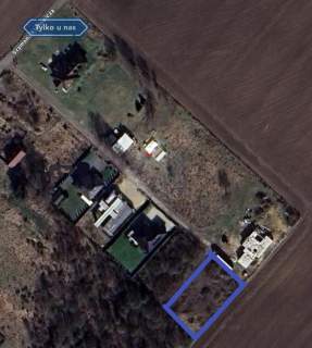 Działka pod zabudowę jednorodzinną Północ 1551m2