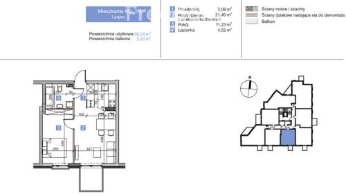 NOWE M2 PRZYJEMNE JASNE BALKON