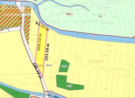 Działka inwestycyjna, rolna1,53 ha, Kiełczówek